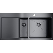 Omoikiri Akisame 100-2-GM-R 51х100 Мойка кухонная 51x100x20 см, Япония - фото 1 - фото 1