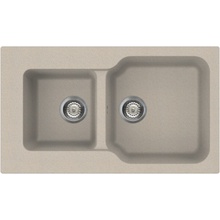 Omoikiri Maru 86-2-SA бежевый Мойка кухонная 50x86x21,5 см, Япония - фото 1 - фото 1