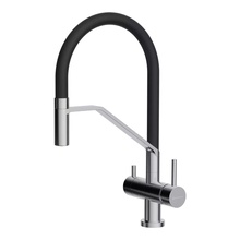 Omoikiri Akeno-BN-BL 4994544 черный Смеситель для раковины, Япония - фото 1 - фото 1