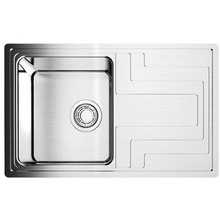 Omoikiri Mizu 4973730 Нержавеющая сталь 78х48 Мойка кухонная 78x48x21 см, Япония - фото 1 - фото 1