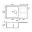 Omoikiri Sumi 4997233 86-ES Мойка кухонная 50x86x22 см, Япония - фото 2
