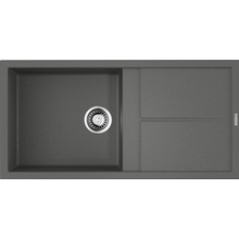 Omoikiri Sumi 100-PL платина Мойка кухонная 50x100x23 см, Япония - фото 1 Omoikiri Sumi 100-PL платина Мойка кухонная 50x100x23 см, Япония - фото 1 - фото 1