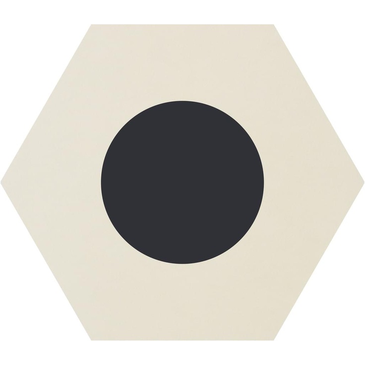 Ornamenta Core Basic CB60DPW Dot Positive White D 60 Hexagon Декор 60x60 см, Италия - фото 1