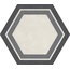 Ornamenta Core Basic PO16240HXDCO1P Honeycomb Cool Blend D 60 Industrial Декор 60x60 см, Италия - фото 1
