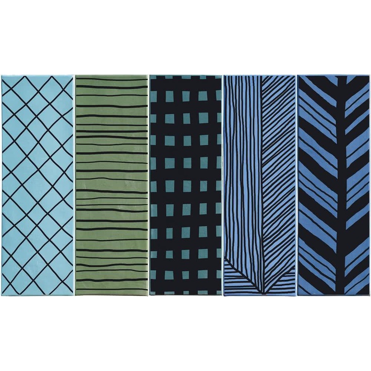 Ornamenta Mix And Match MAM1545DCA Decori A Colori Acqua Декор 15x45 см, Италия - фото 1