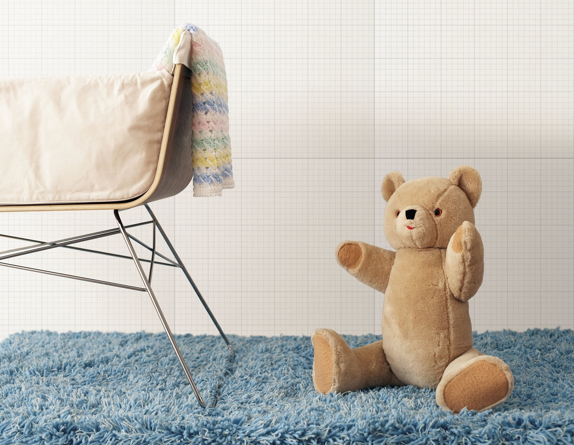 Ornamenta Paper 60x60 см, керамогранит, Италия - фото интерьера 1