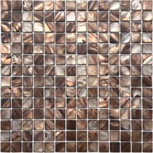 Orro Mosaic Glass Coffee Shell Мозаика 30x30 см, Китай, под мозаику - фото 1 - фото 1