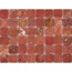 Orro Mosaic Stone Travertine Red Pol Мозаика 30,5x30,5 см, Китай, под мозаику - фото 3