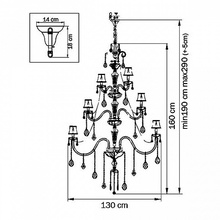 Osgona nativo 715287 Люстра подвесная Италия - фото 1 - фото 3