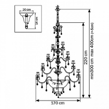 Osgona nativo 715577 Люстра подвесная Италия - фото 1 - фото 3