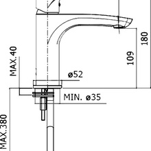 Paffoni Lime LM071CR для раковины хром Смеситель 15x5,2x18 см, для раковины, Италия - фото 1 - 2 Paffoni Lime LM071CR для раковины хром Смеситель 15x5,2x18 см, для раковины, Италия - фото 1 - фото 2