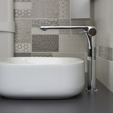 Paffoni Rock RO081CR для раковины хром Смеситель 20,4x5,2x30,1 см, для раковины, Италия - фото 1 - фото 3