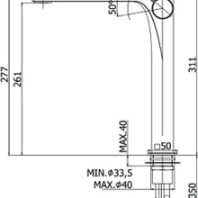 Paffoni Rock RO081CR для раковины хром Смеситель 20,4x5,2x30,1 см, для раковины, Италия - фото 1 - 2 Paffoni Rock RO081CR для раковины хром Смеситель 20,4x5,2x30,1 см, для раковины, Италия - фото 1 - фото 2