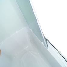 Parly Bianco Эконом EB123R Матовое стекло / Белый R 120x80 Душевая кабина 120x80x215 см, Китай - фото 1 - фото 4