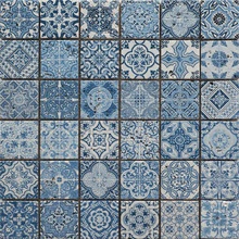Peronda Atelier 20048 D. Ocean Мозаика 30x30 см, для ванной, стиль: классика, цвет: синий, Испания, под мозаику - фото 1 - фото 1