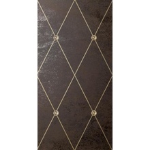 Petracer`s AD Maiora Rhombus Fregio Oro Moro Декор 50x100 см, Италия, под камень  - фото 1 - фото 1