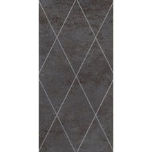 Petracer`s AD Maiora Rhombus Platino Nero Декор 50x100 см, Италия, под камень  - фото 1 - фото 1