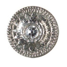 Petracer`s AD Maiora Fregio Platino Swarovski Вставка 2,8x2,8 см, Италия, под металл - фото 1 - фото 1