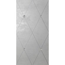 Petracer`s AD Maiora Rhombus Fregio Swarovsky Platino Perla Декор 50x100 см, Италия, под камень  - фото 1 - фото 1