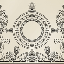 Petracer`s Ad Personam Rondelle Nero Декор 50x50 см, Италия - фото 1 - фото 1