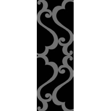 Petracer`s Gran Gala Vogue Nero Декор 31,5x94,9 см, Италия, под камень  - фото 1 - фото 1