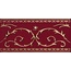 Petracer`s Grand Elegance Gold Narciso B Su Bordeaux Декор 10x20 см, Италия, под камень  - фото 1