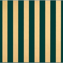 Petracer`s Grand Elegance Gold Riga Grande Oro Su Verde Декор 20x20 см, Италия - фото 1 - фото 1