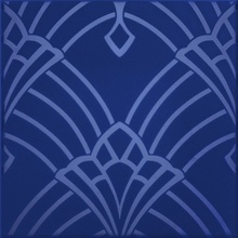 Petracer`s Grand Elegance Rubino Deco Pervinca Lustro Cromo Декор 20x20 см, Италия, под камень  - фото 1 - фото 1