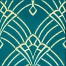 Petracer`s Grand Elegance Rubino Deco Ottanio Oro Cromo Декор 20x20 см, Италия, под камень  - фото 1 - фото 1