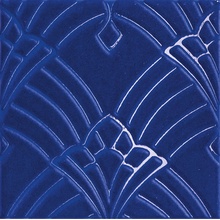 Petracer`s Grand Elegance Rubino Deco Pervinca Rilievo Декор 20x20 см, Италия, под камень  - фото 1 - фото 1