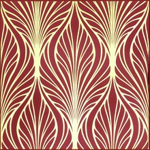 Petracer`s Grand Elegance Rubino Liberty Lampone Oro Cromo Декор 20x20 см, Италия, под камень  - фото 1 - фото 1