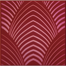 Petracer`s Grand Elegance Rubino Nuoveau Lampone Lustro Cromo Декор 20x20 см, Италия, под камень  - фото 1 - фото 1