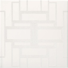 Petracer`s Jazz Silver Su Fondo Bianco Декор 20x20 см, Италия, под камень  - фото 1 - фото 1