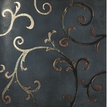 Petracer`s Rinascimento Ebano Acciaio Rame Декор 60x60 см, Италия, под камень  - фото 1 - фото 1