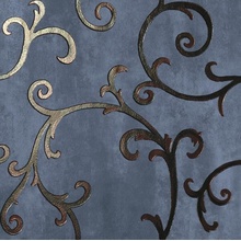 Petracer`s Rinascimento Zaffiro Acciaio Rame Декор 60x60 см, Италия, под камень  - фото 1 - фото 1