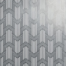 Petracer`s Swing Geometria Silver Sterling Su Bianco Matt Декор 60x60 см, Италия, под камень  - фото 1 - фото 1