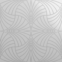 Petracer`s Swing Piuma Bianco Su Bianco Matt Декор 60x60 см, Италия, под камень  - фото 1 - фото 1