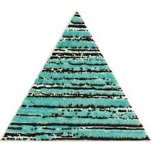 Petracer`s Triangolo L Arte Verde Декор 17x17 см, Италия, под камень  - фото 1 - фото 1