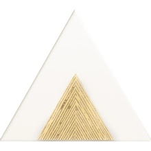 Petracer`s Triangolo Lei Oro Декор 17x17 см, Италия, под камень  - фото 1 - фото 1