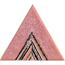 Petracer`s Triangolo Lei Rosa Декор 17x17 см, Италия, под камень  - фото 1 - фото 1