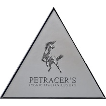 Petracer`s Triangolo Logo Su Platino Lux Декор 17x17 см, Италия, под камень  - фото 1 - фото 1
