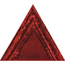 Petracer`s Triangolo Lui Rosso Декор 17x17 см, Италия, под камень  - фото 1 - фото 1
