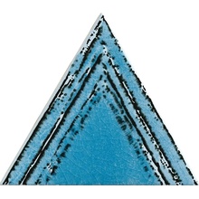 Petracer`s Triangolo Lui Azzurro Декор 17x17 см, Италия, под камень  - фото 1 - фото 1