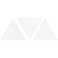 Petracer`s Triangolo Vibrazioni Bianco Lux Декор 17x17 см, Италия, под камень  - фото 1 - фото 1