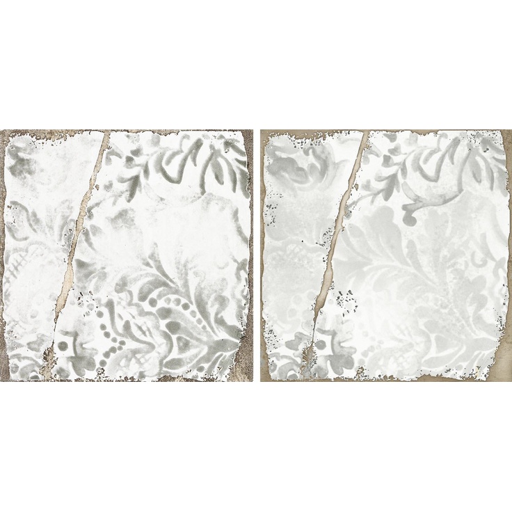 Piemme Ceramiche (Piemmegres) Cottage 281 Maiolica Grigio Ret 10,5mm Декор 15x15 см, Италия - фото 1