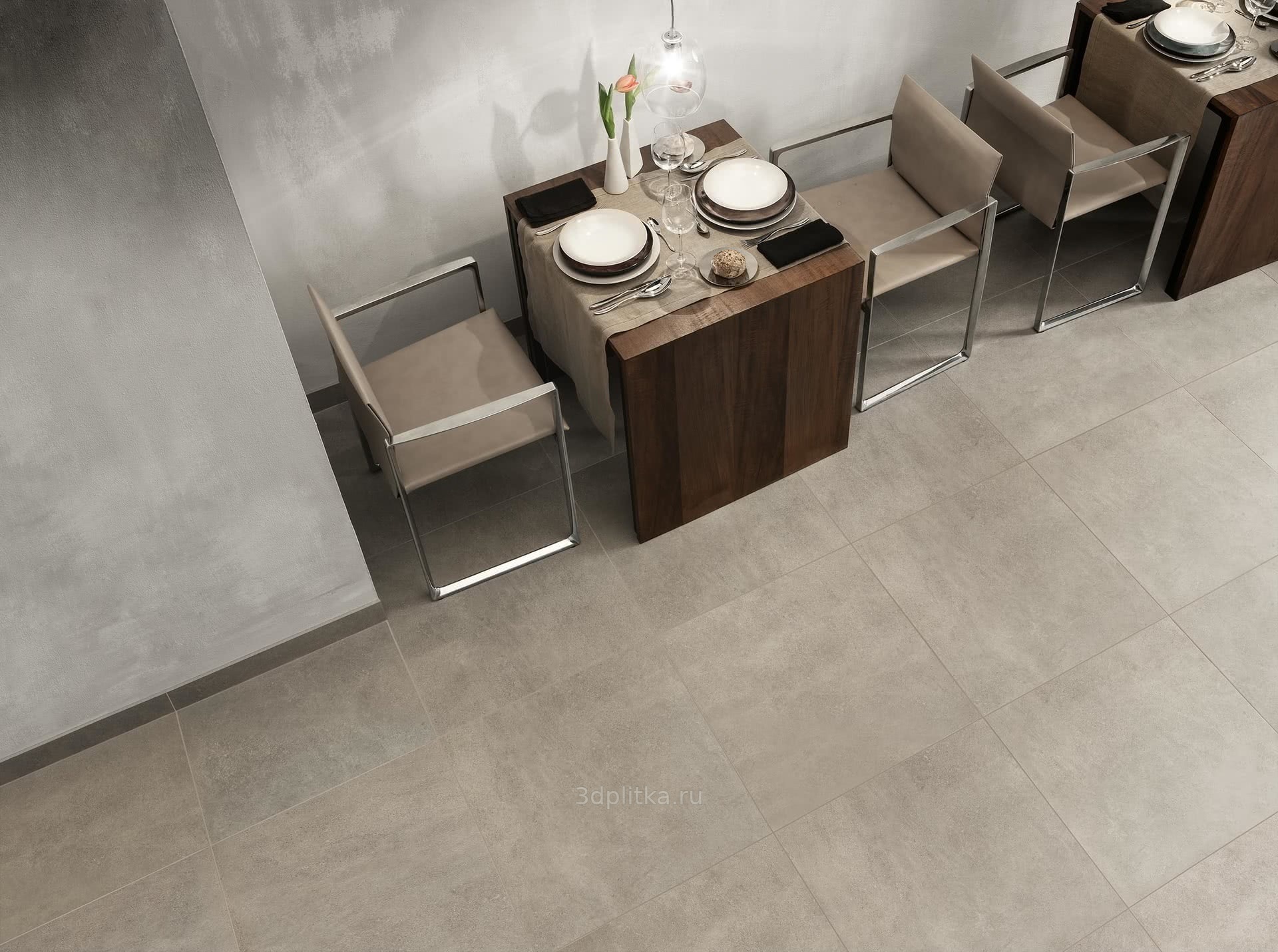 Piemme Ceramiche (Piemmegres) Stone Focus 30x60, керамогранит, Италия, под бетон  - фото интерьера 1