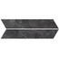 Piemme Ceramiche (Piemmegres) Uniquestone 1796 Nite Chevron Nat Ret Керамогранит 10x53 см, Италия, под камень  - фото 1