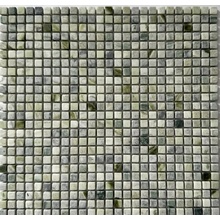 Pixel mosaic Венеция PIX 353 Jet Green чип 10x10 мм Матовая Мозаика 30,5x30,5 см, Китай, под мозаику - фото 1 - фото 1