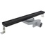 Plumberia Selection PSL Linear PSL100NO Под плитку Чёрный матовый 100 Душевой лоток 100x6x6,7 см, Италия - фото 1
