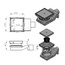 Plumberia Selection PS Holder PSH13MT Нержавеющая сталь Душевой трап 13,1x13,1x8,7 см, Италия - фото 9